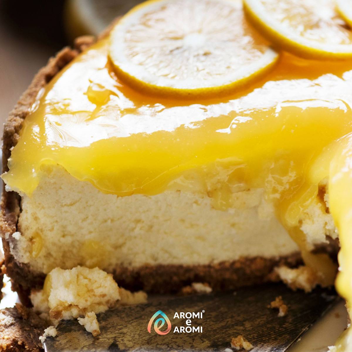 Cheesecake al Limone con Lemon Curd
