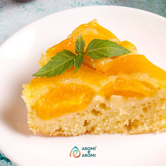 Torta Rovesciata alla Pesca con Aroma Pesca