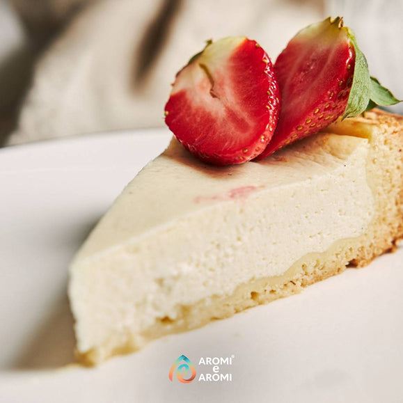 Cheesecake alla Vaniglia con Aroma Vaniglia