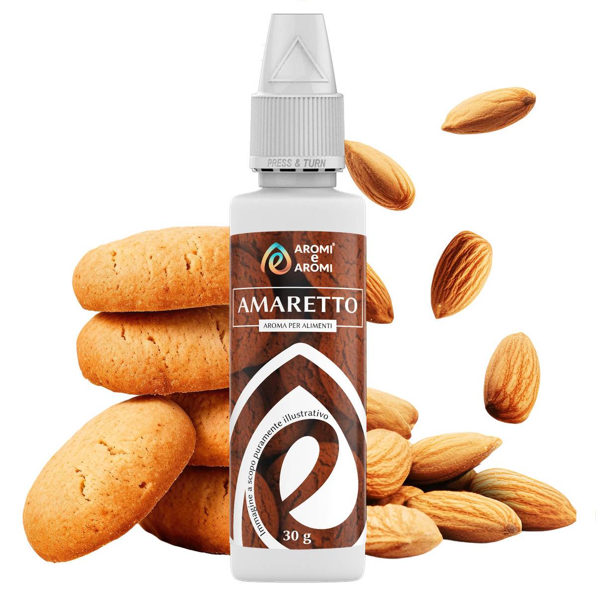 Aroma Amaretto 30g - Aromi e Aromi