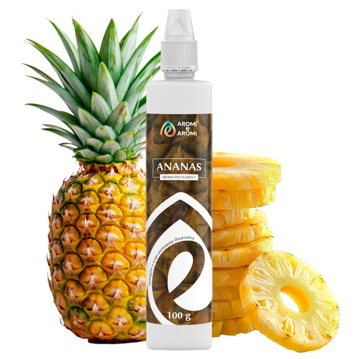 Aroma Ananas 100g - Aromi e Aromi
