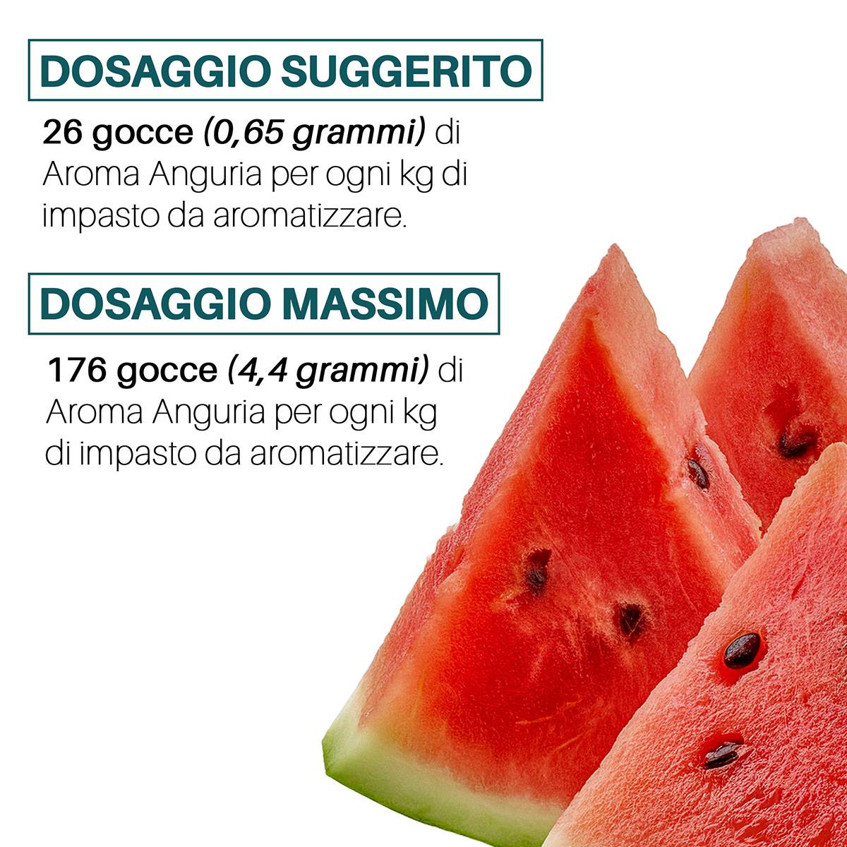 Aroma Anguria alimentare concentrato Made in Italy