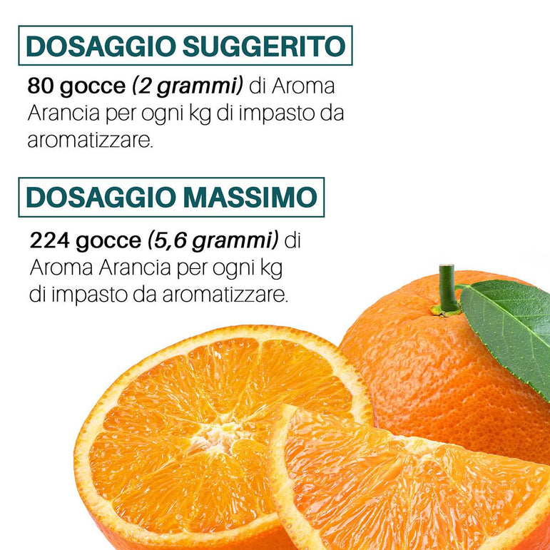 Aroma Arancia alimentare concentrato Made in Italy