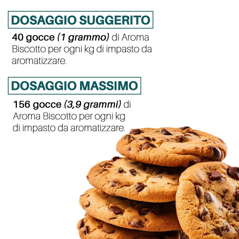 Aroma Biscotto alimentare concentrato Made in Italy