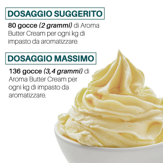 Aroma Butter Cream alimentare concentrato Made in Italy