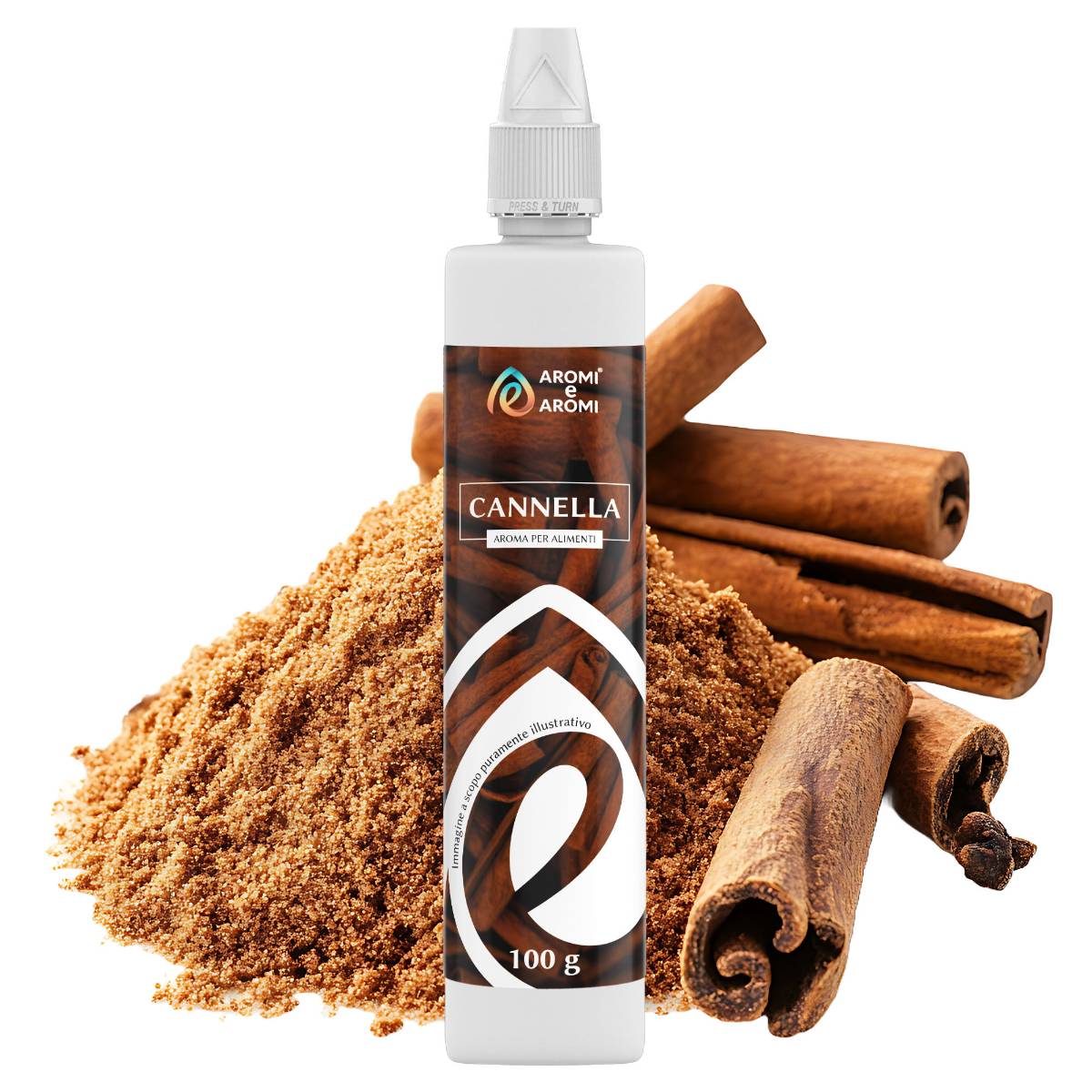 Aroma Cannella 100g - Aromi e Aromi
