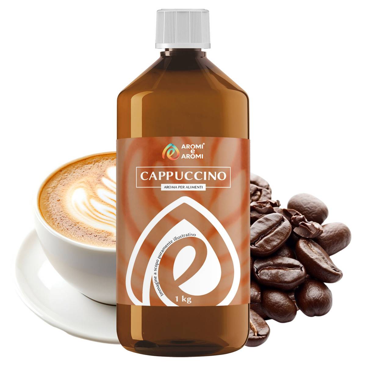 Aroma Cappuccino alimentare concentrato Made in Italy