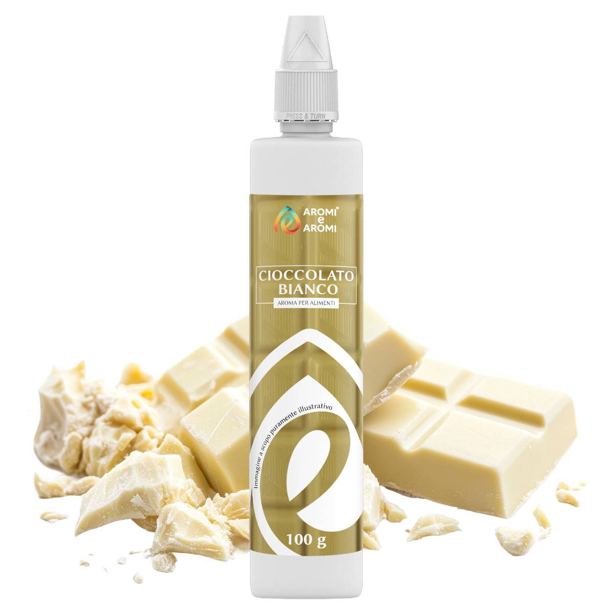 Aroma Cioccolato bianco 100g - Aromi e Aromi