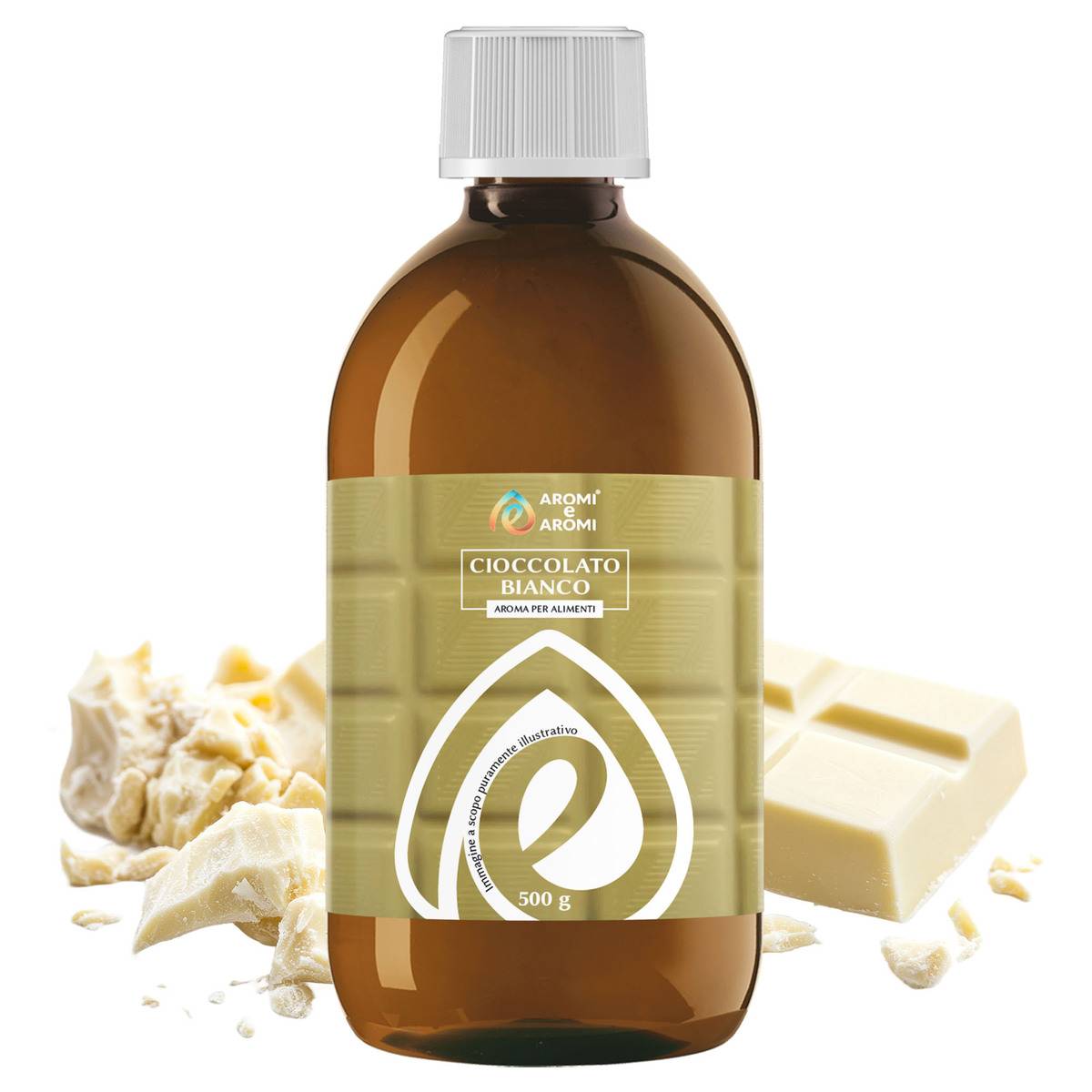 Aroma Cioccolato bianco 500g - Aromi e Aromi