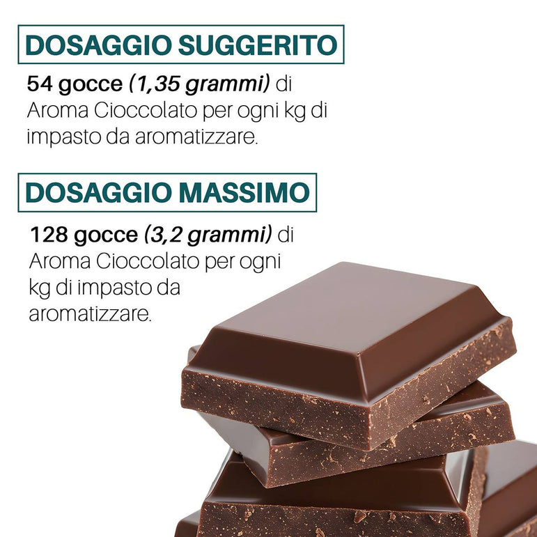 Aroma Cioccolato alimentare concentrato Made in Italy