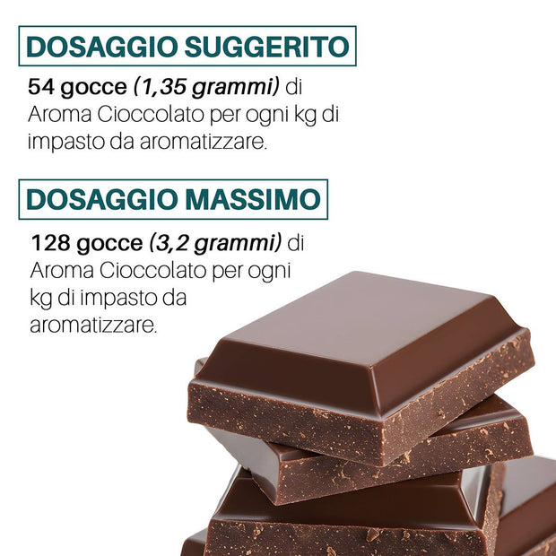 Aroma Cioccolato alimentare concentrato Made in Italy