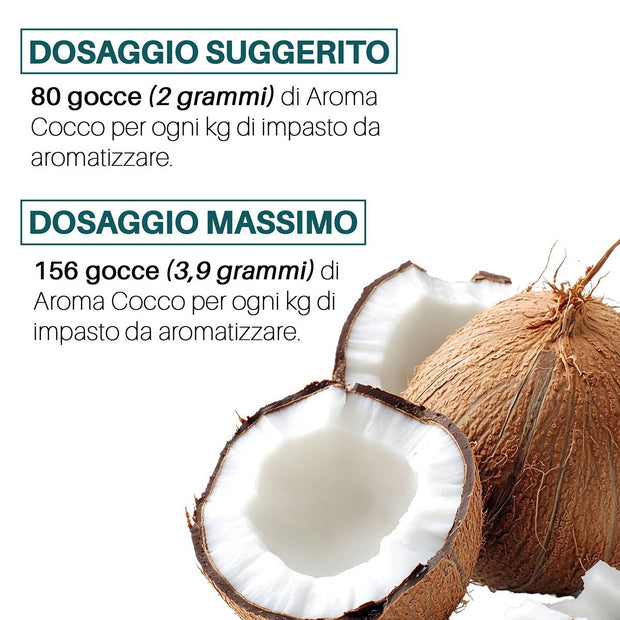 Aroma Cocco alimentare concentrato Made in Italy