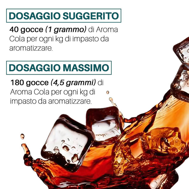 Aroma Cola alimentare concentrato Made in Italy