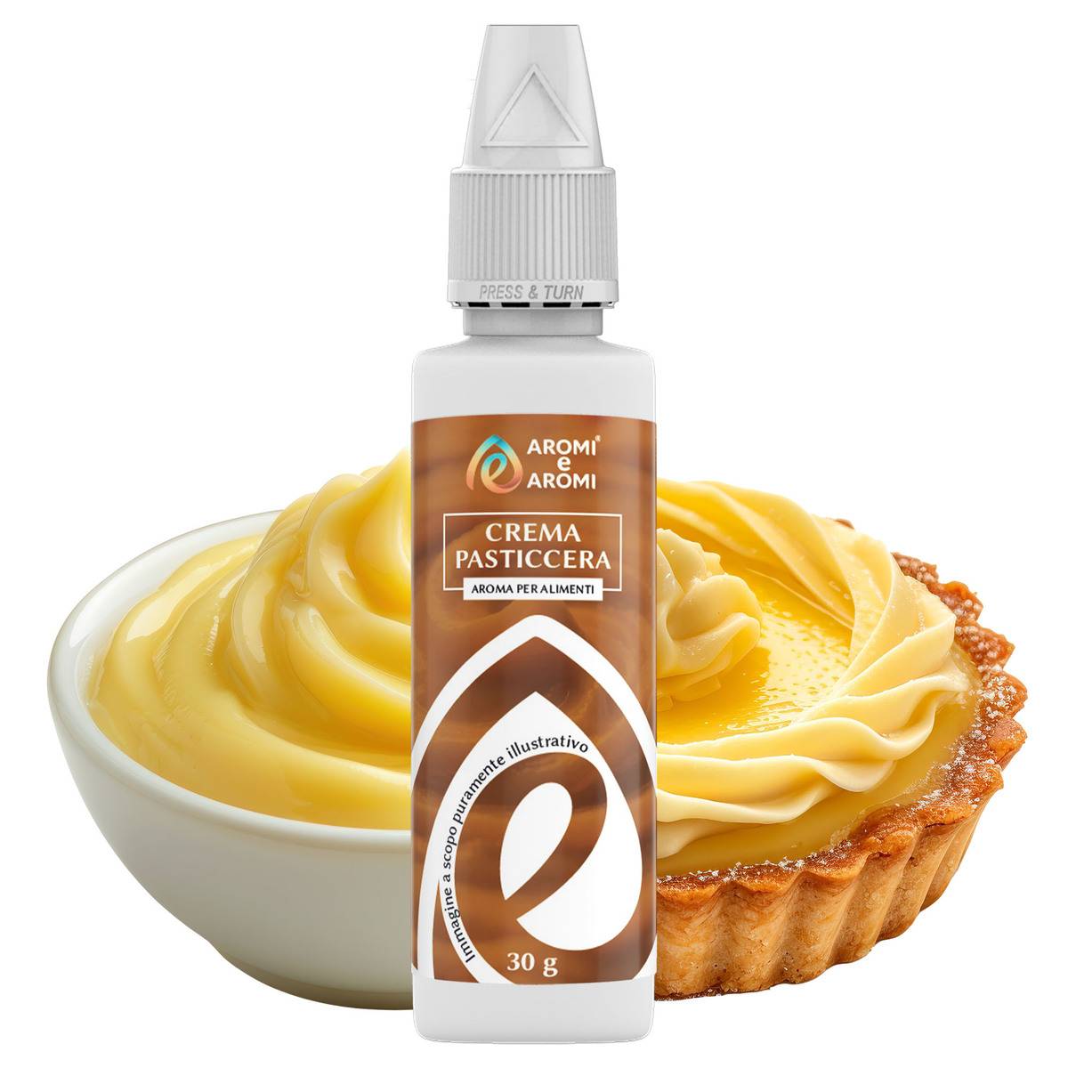 Aroma Crema pasticcera 30g - Aromi e Aromi