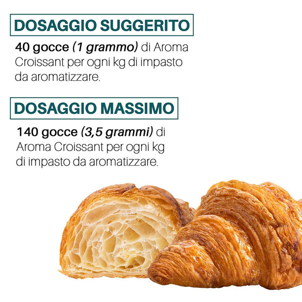 Aroma Croissant alimentare concentrato Made in Italy