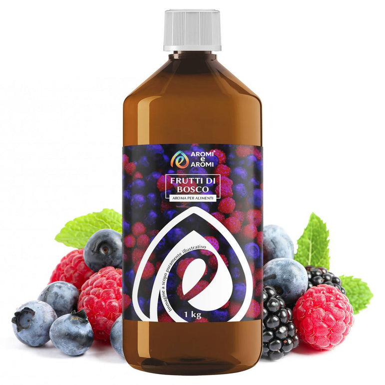 Aroma Frutti Di Bosco alimentare concentrato Made in Italy