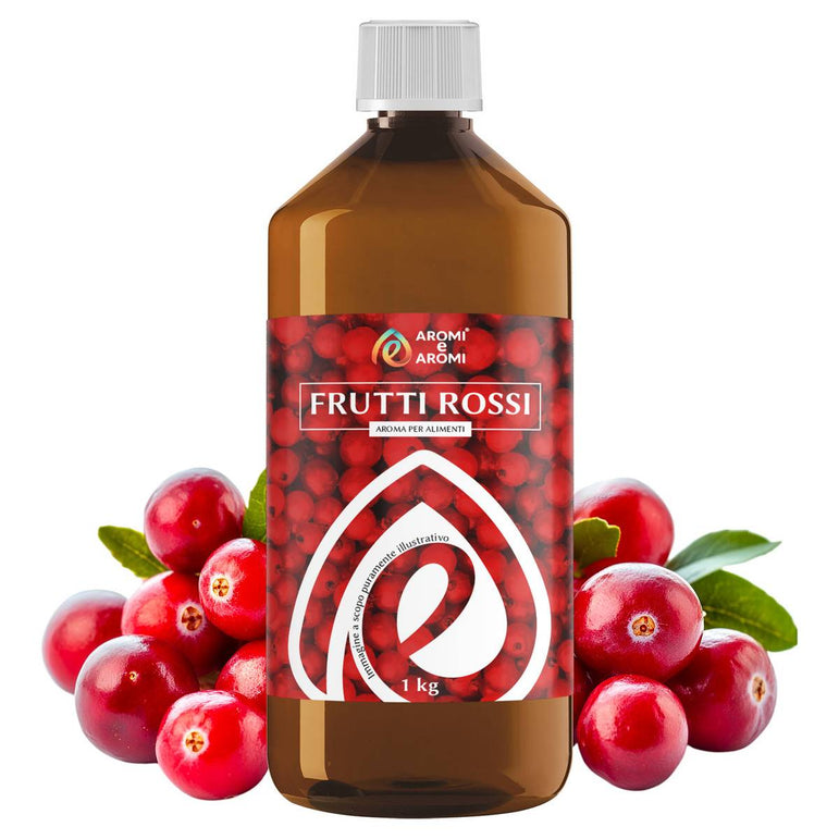 Aroma Frutti Rossi alimentare concentrato Made in Italy