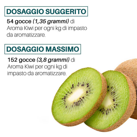 Aroma Kiwi alimentare concentrato Made in Italy