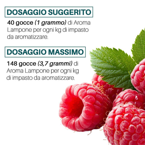 Aroma Lampone alimentare concentrato Made in Italy