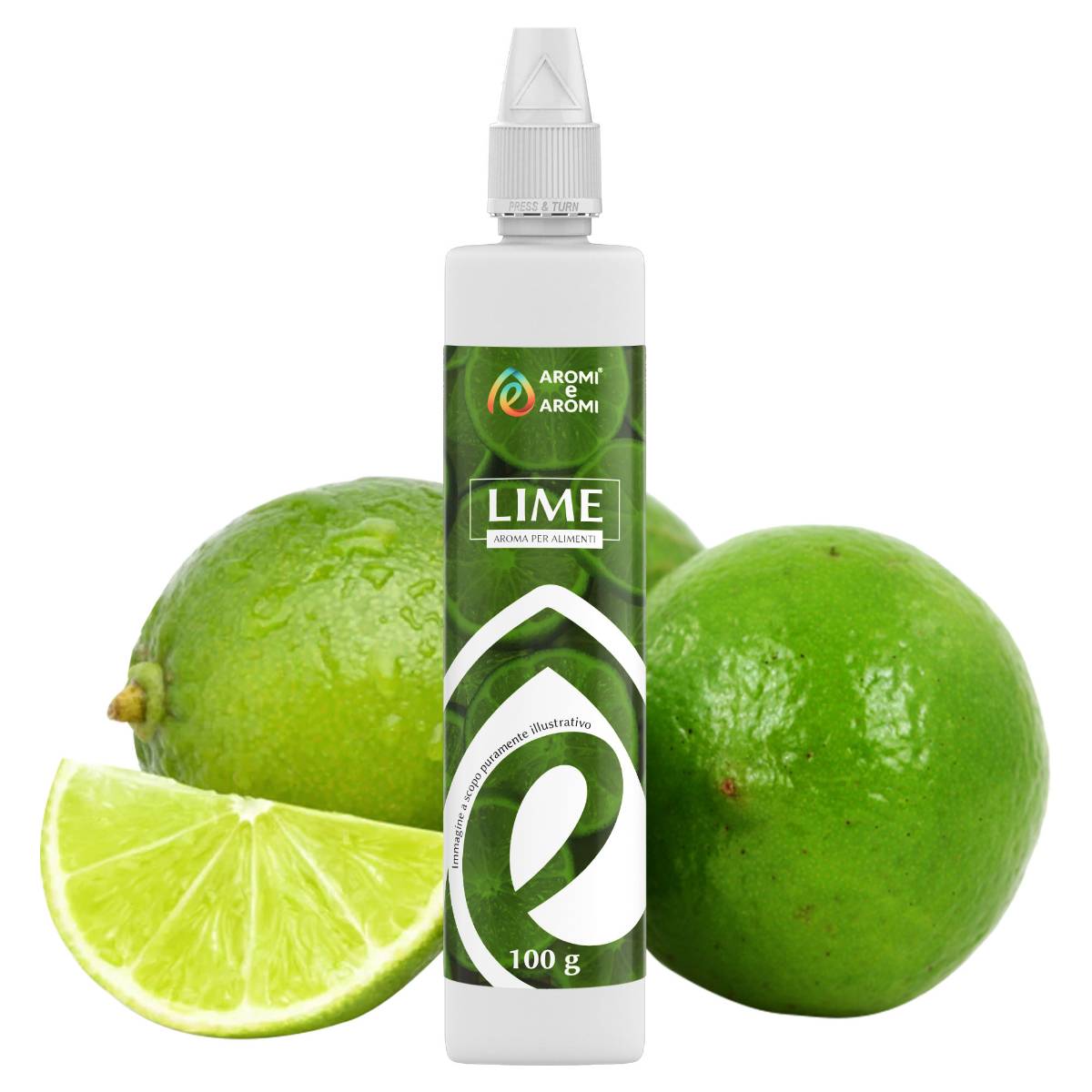 Aroma Lime 100g - Aromi e Aromi