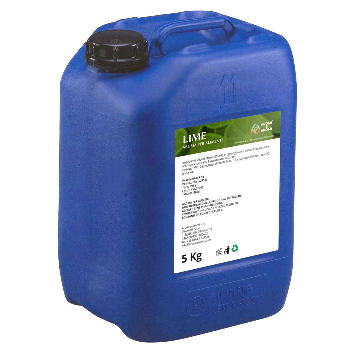 Aroma Lime alimentare concentrato Made in Italy