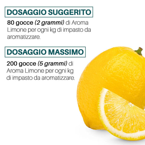 Aroma Limone alimentare concentrato Made in Italy