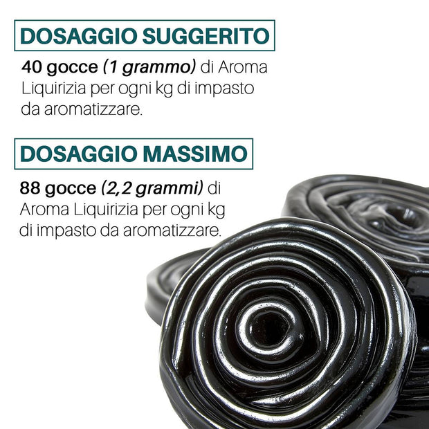 Aroma Liquirizia alimentare concentrato Made in Italy
