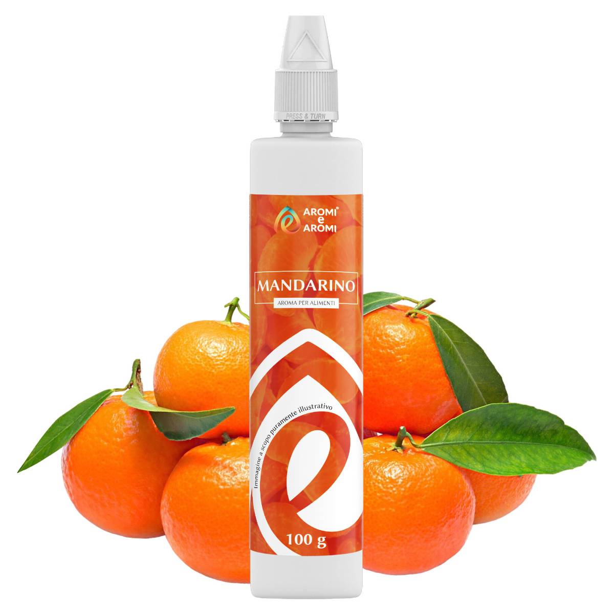Aroma Mandarino 100g - Aromi e Aromi