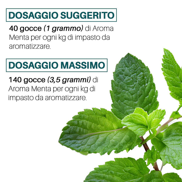 Aroma Menta alimentare concentrato Made in Italy