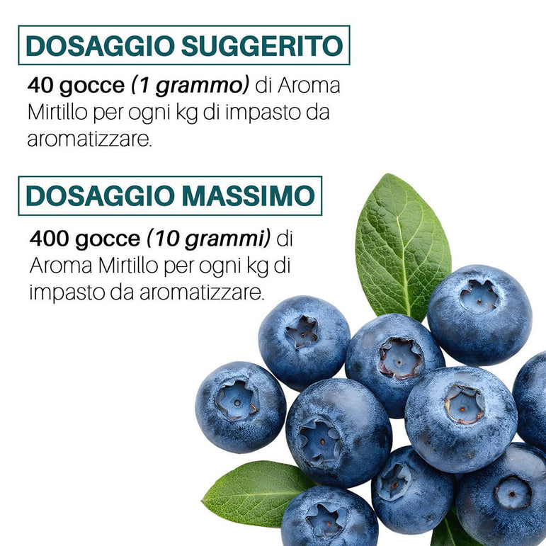 Aroma Mirtillo alimentare concentrato Made in Italy