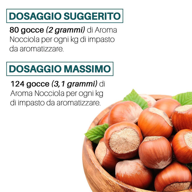Aroma Nocciola alimentare concentrato Made in Italy