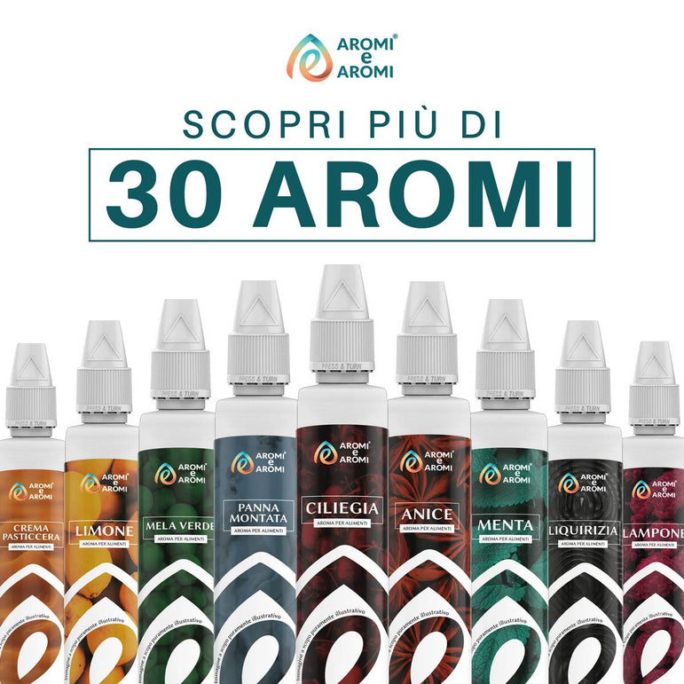 Aroma Panna Montata alimentare concentrato Made in Italy