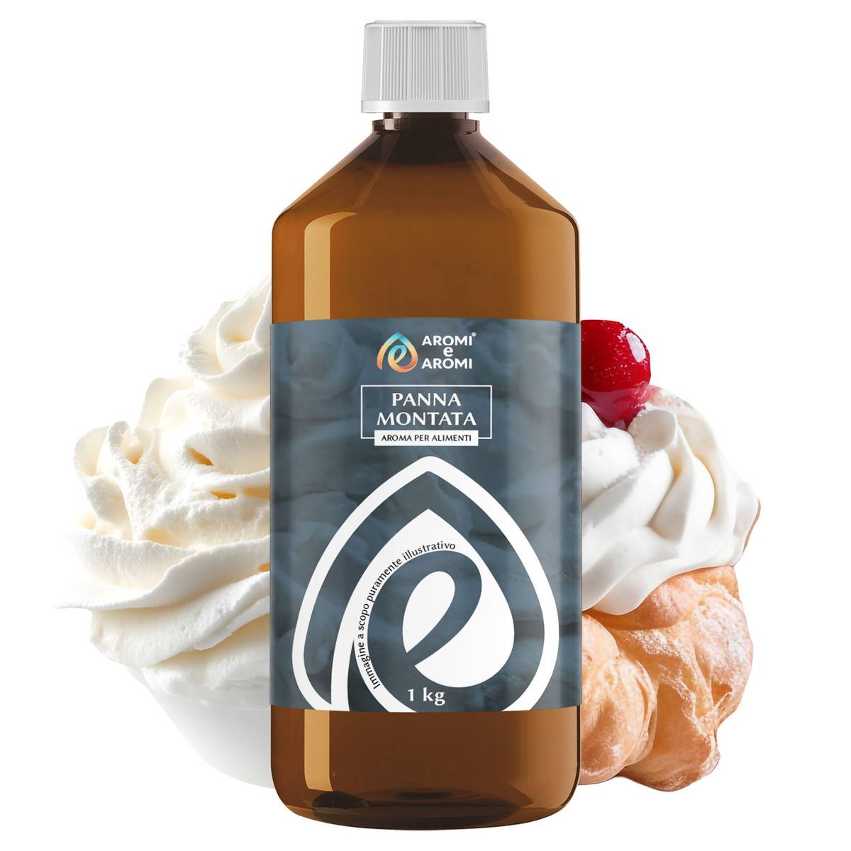 Aroma Panna Montata alimentare concentrato Made in Italy