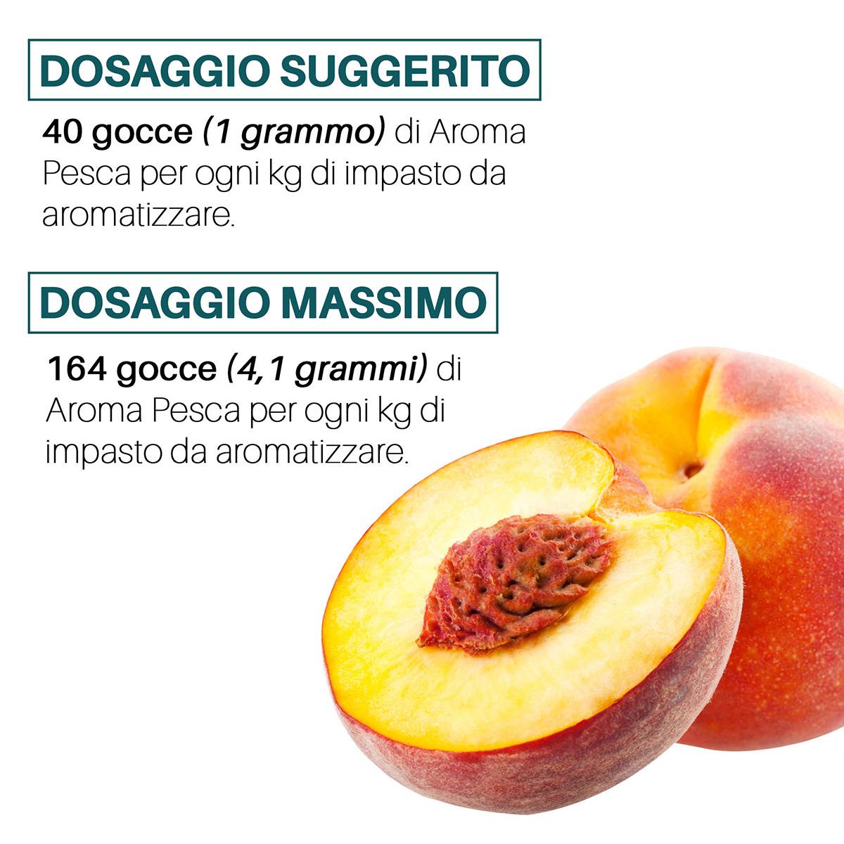 Aroma Pesca alimentare concentrato Made in Italy