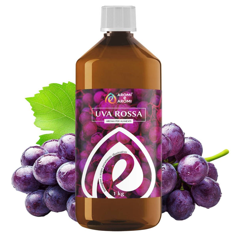 Aroma Uva Rossa alimentare concentrato Made in Italy