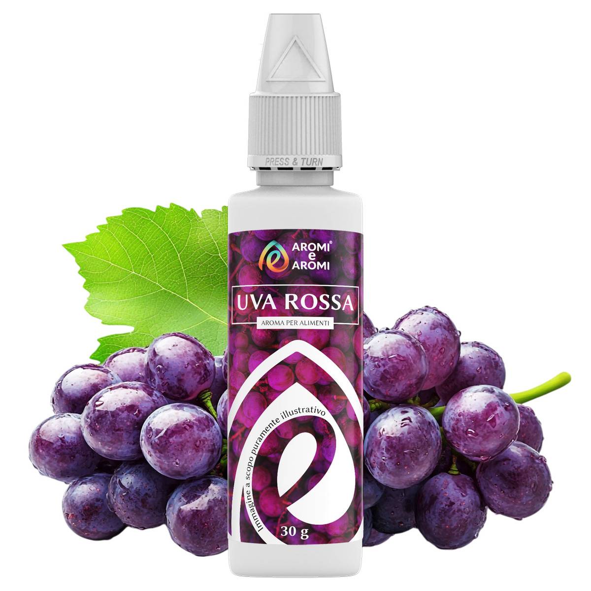 Aroma Uva rossa 30g - Aromi e Aromi