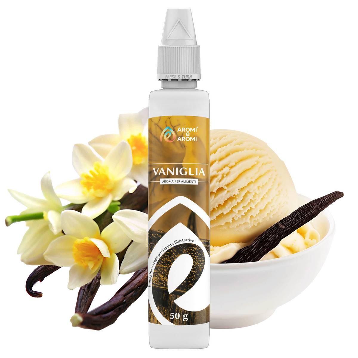 Aroma Vaniglia 50g - Aromi e Aromi