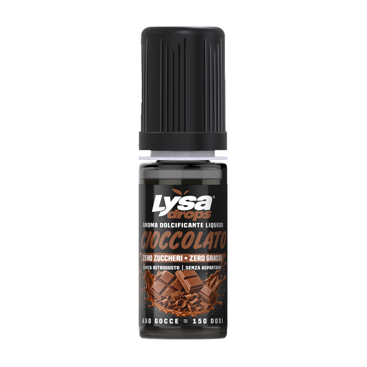 Lysa Drops Cioccolato dolcificante liquido per caffè 10 ml