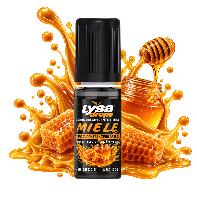 Lysa Drops Miele gusto miele senza zuccheri
