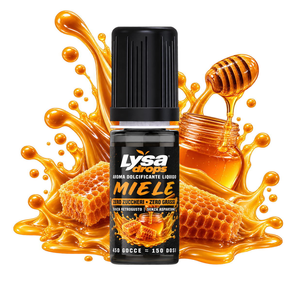 Lysa Drops Miele gusto miele senza zuccheri
