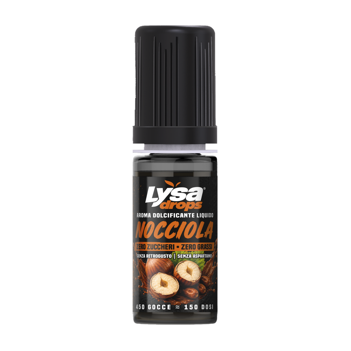 Lysa Drops Nocciola dolcificante liquido per caffè 10 ml