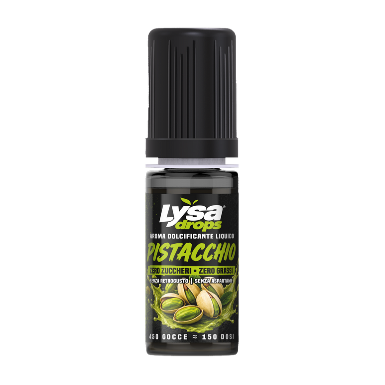 Lysa Drops Pistacchio dolcificante liquido per caffè 10 ml