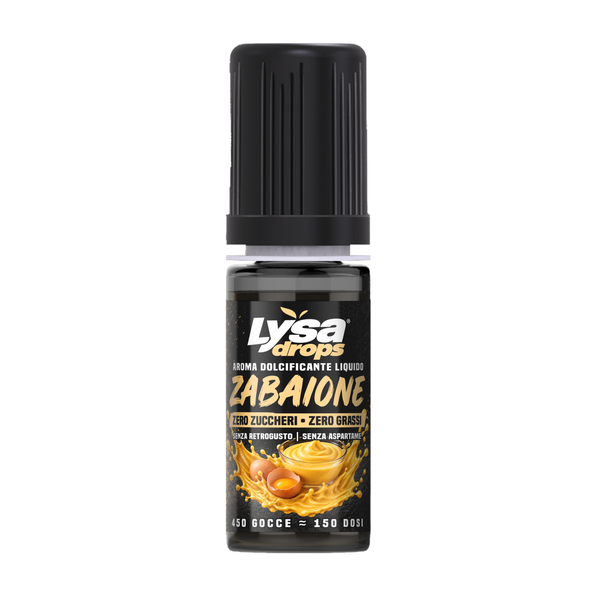 Lysa Drops Zabaione dolcificante liquido per caffè 10 ml